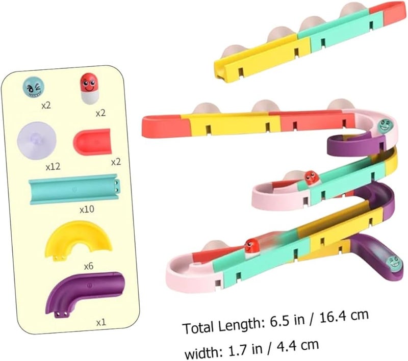 لعبة مسار الرخام الملون للتركيب الذاتي لتنمية المهارات الحركية الدقيقة، هدية تعليمية في مجال العلوم والتكنولوجيا والهندسة والرياضيات - Image 5